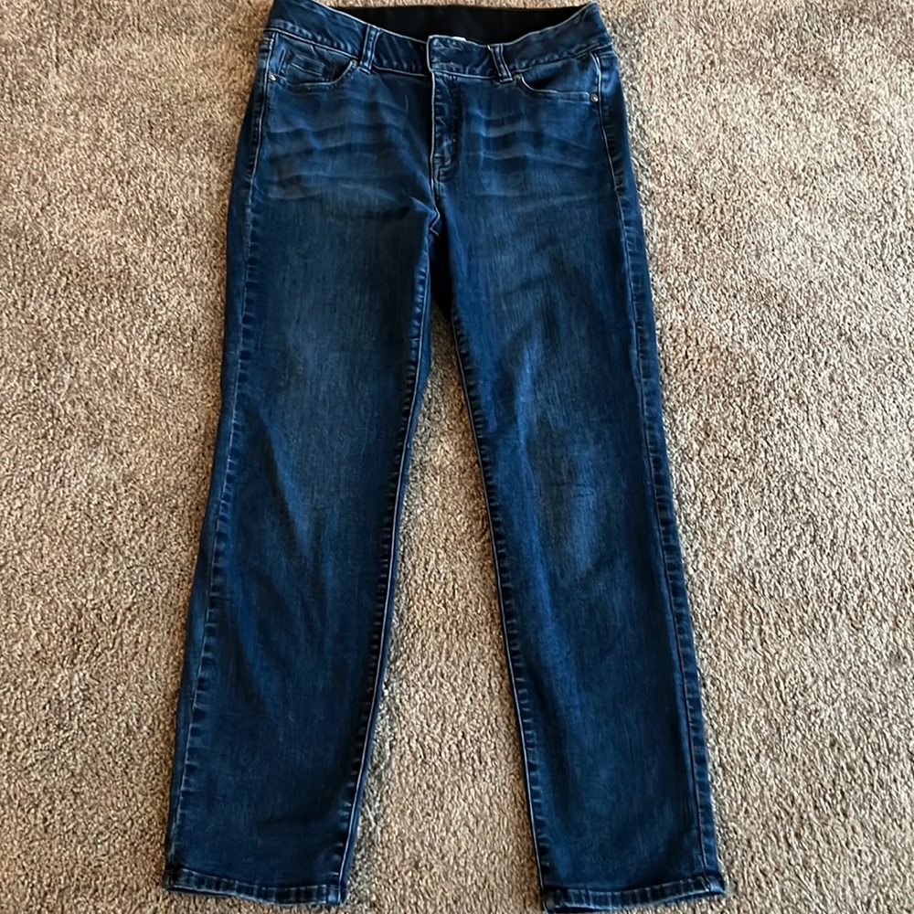 Classic Dark Wash Skinny Jeans | Lane Bryant Denim | Gently Used